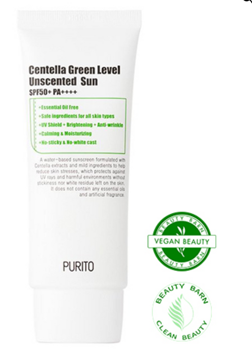 PURITO Centella Green Level Safe Sun Spf50+ Pa++++ 60ml